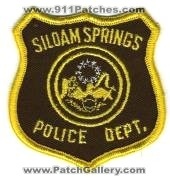 Siloam Springs Police Department (Arkansas)
Thanks to BensPatchCollection.com for this scan.
Keywords: dept