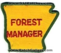 Arkansas Forestry Commission Forest Manager (Arkansas)
Thanks to BensPatchCollection.com for this scan.
Keywords: fire wildland