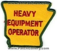 Arkansas Forestry Commission Heavy Equipment Operator (Arkansas)
Thanks to BensPatchCollection.com for this scan.
Keywords: fire wildland