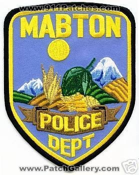 Mabton Police Department (Washington)
Thanks to apdsgt for this scan.
Keywords: dept