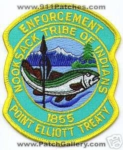 Nooksack Tribe of Indians Enforcement (Washington)
Thanks to apdsgt for this scan.
Keywords: police