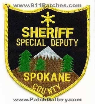 Spokane County Sheriff Special Deputy (Washington)
Thanks to BensPatchCollection.com for this scan.
