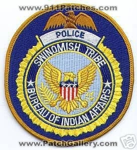 Swinomish Tribe Police (Washington)
Thanks to apdsgt for this scan.
Keywords: bureau of indian affairs