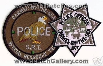 Carmel By The Sea Police Special Response Team (California)
Thanks to apdsgt for this scan.
Keywords: officer s.r.t. srt