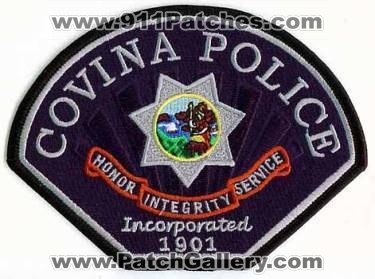 Covina Police (California)
Thanks to apdsgt for this scan.
