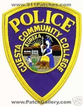 Cuesta Community College Police (California)
Thanks to apdsgt for this scan.
