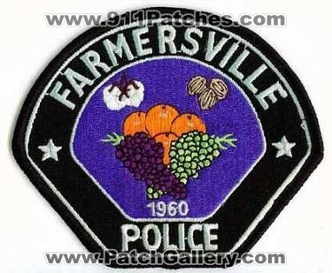 Farmersville Police (California)
Thanks to apdsgt for this scan.
