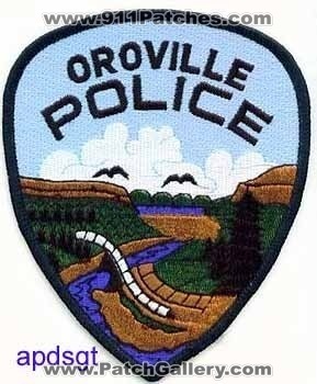 Oroville Police (California)
Thanks to apdsgt for this scan.
