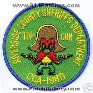 Riverside County Sheriff's Department Top Gun (California)
Thanks to apdsgt for this scan.
Keywords: sheriffs cca-1980
