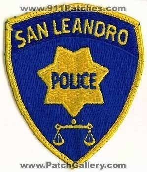 San Leandro Police (California)
Thanks to apdsgt for this scan.
