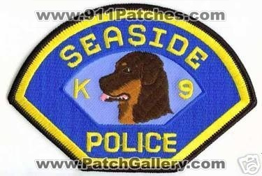 Seaside Police K-9 (California)
Thanks to apdsgt for this scan.
Keywords: k9
