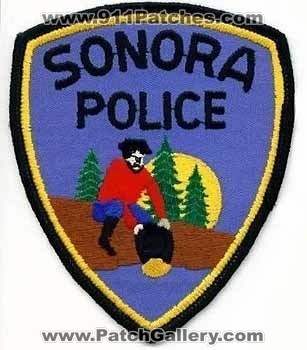 Sonora Police (California)
Thanks to apdsgt for this scan.
