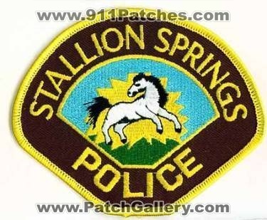 Stallion Springs Police (California)
Thanks to apdsgt for this scan.
