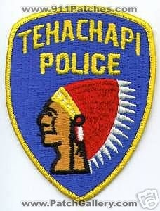 Tehachapi Police (California)
Thanks to apdsgt for this scan.
