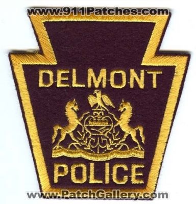 Delmont Police (Pennsylvania)
Scan By: PatchGallery.com
