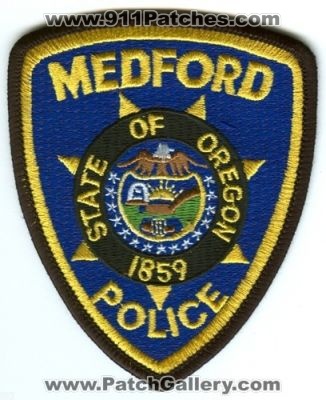 Medford Police Department (Oregon)
Scan By: PatchGallery.com
Keywords: dept.