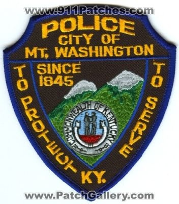 Mount Washington Police (Kentucky)
Scan By: PatchGallery.com
Keywords: mt city of