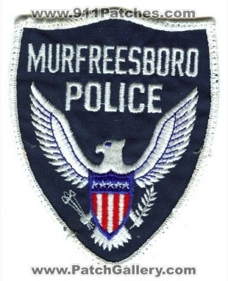 Murfreesboro Police (Tennessee)
Scan By: PatchGallery.com
