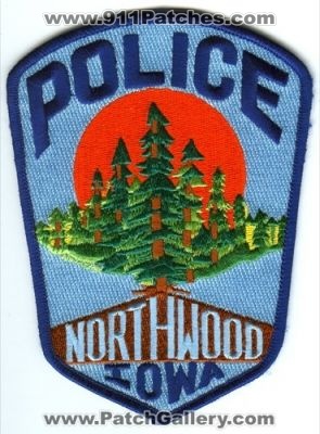 Northwood Police (Iowa)
Scan By: PatchGallery.com
