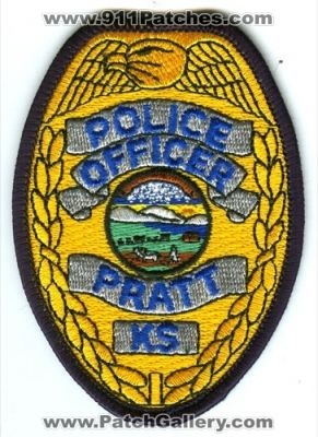 Pratt Police Officer (Kansas)
Scan By: PatchGallery.com

