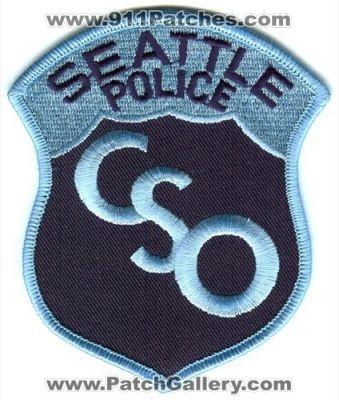 Seattle Police Community Service Officer (Washington)
Scan By: PatchGallery.com
Keywords: cso