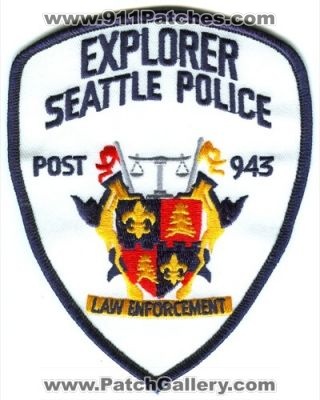 Seattle Police Explorer Post 943 (Washington)
Scan By: PatchGallery.com
