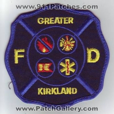 Greater Kirkland Fire Department (Washington)
Thanks to Dave Slade for this scan.
Keywords: fd
