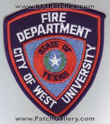 West University Fire Department (Texas)
Thanks to Dave Slade for this scan.
Keywords: city of