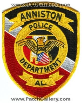 Anniston Police Department (Alabama)
Scan By: PatchGallery.com
