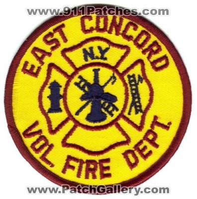 East Concord Volunteer Fire Department Patch (New York)
[b]Scan From: Our Collection[/b]
Keywords: dept