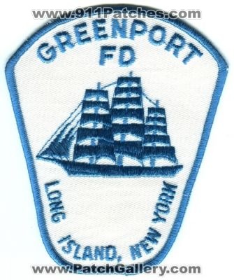 Greenport Fire Department Patch (New York)
[b]Scan From: Our Collection[/b]
Keywords: fd