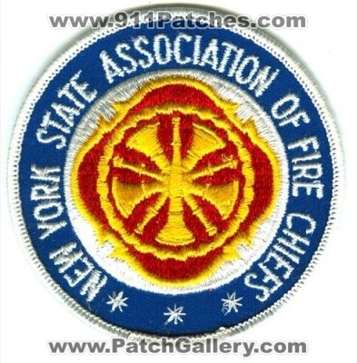 New York State Association of Fire Chiefs Patch (New York)
[b]Scan From: Our Collection[/b]
