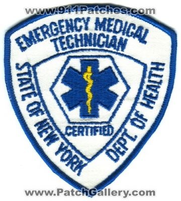 New York State Emergency Medical Technician Certified (New York)
Scan By: PatchGallery.com
Keywords: ems emt department dept. of health