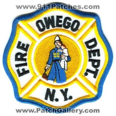 Owego Fire Department Patch (New York)
Scan By: PatchGallery.com
Keywords: dept. n.y.