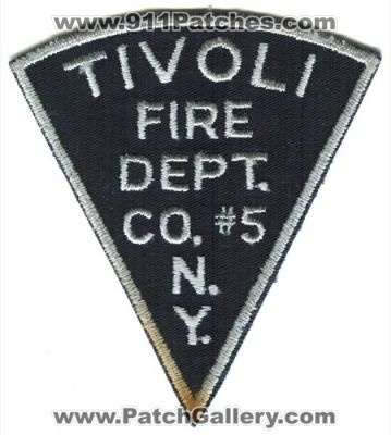 Tivoli Fire Department Company #5 Patch (New York)
[b]Scan From: Our Collection[/b]
Keywords: dept number