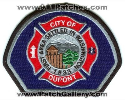 Dupont Fire Department (Washington)
Scan By: PatchGallery.com
Keywords: city of dept. first area settled in washington