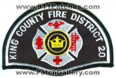 King County Fire District 20 (Washington)
Scan By: PatchGallery.com
Keywords: co. dist. number no. #20 department dept.