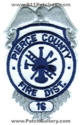 Pierce County Fire District 16 Patch (Washington)
Scan By: PatchGallery.com
Keywords: co. dist. number no. #16 department dept.