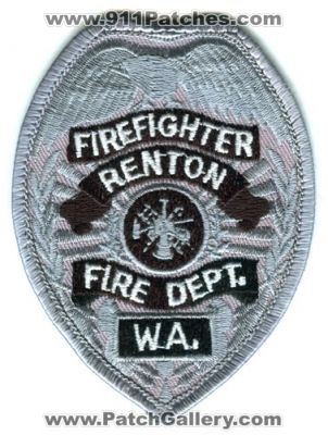 Renton Fire Department Firefighter Patch (Washington)
Scan By: PatchGallery.com
Keywords: dept. wa.