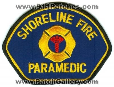 Shoreline Fire Department Paramedic Patch (Washington)
Scan By: PatchGallery.com
Keywords: dept.