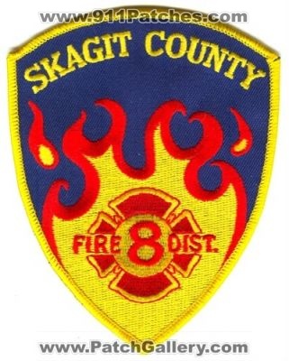Skagit County Fire District 8 Patch (Washington)
Scan By: PatchGallery.com
Keywords: co. dist. number no. #8 department dept.