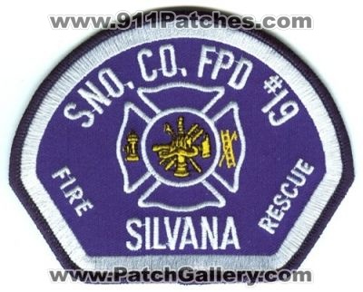 Snohomish County Fire District 19 Silvana (Washington)
Scan By: PatchGallery.com
Keywords: sno. co. dist. number no. #19 department dept. fpd protection rescue