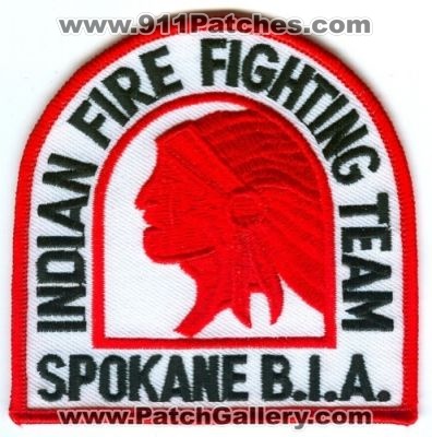 Spokane Bureau of Indian Affairs BIA Indian Fire Fighting Team (Washington)
Scan By: PatchGallery.com
Keywords: b.i.a. firefighting tribal tribe forest wildfire wildland