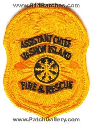 Vashon Island Fire and Rescue Department Assistant Chief (Washington)
Scan By: PatchGallery.com
Keywords: & dept.