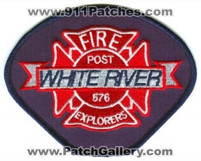 White River Fire Explorers Post 576 Patch (Washington)
[b]Scan From: Our Collection[/b]
