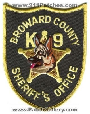 Broward County Sheriff's Office K-9 (Florida)
Scan By: PatchGallery.com
Keywords: sheriffs k9