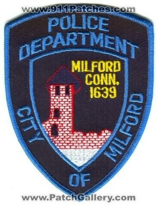 Milford Police Department (Connecticut)
Scan By: PatchGallery.com
Keywords: city of