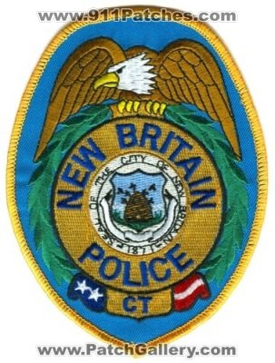 New Britain Police (Connecticut)
Scan By: PatchGallery.com
