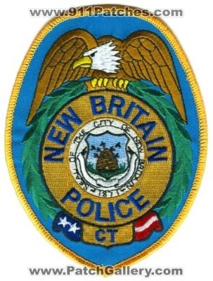 New Britain Police (Connecticut)
Scan By: PatchGallery.com
