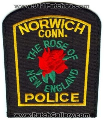 Norwich Police (Connecticut)
Scan By: PatchGallery.com
